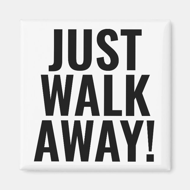 Keep Out Of The RefrIgerator Magnet (Front)