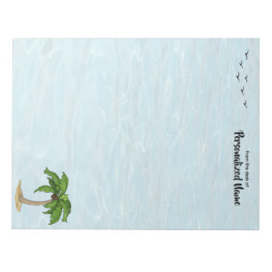 Keep Palm Unlined Notepad