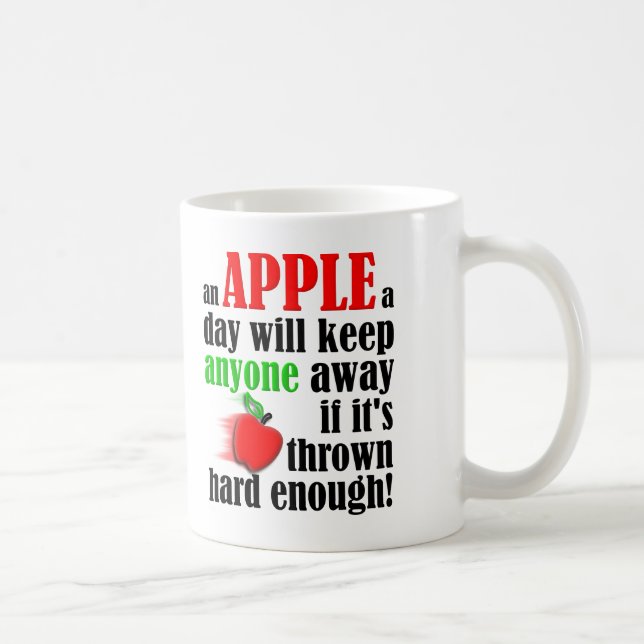 Keep People Away Funny Mug (Right)