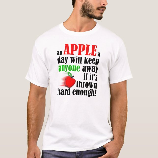 Keep People Away Funny T-shirt (Front)