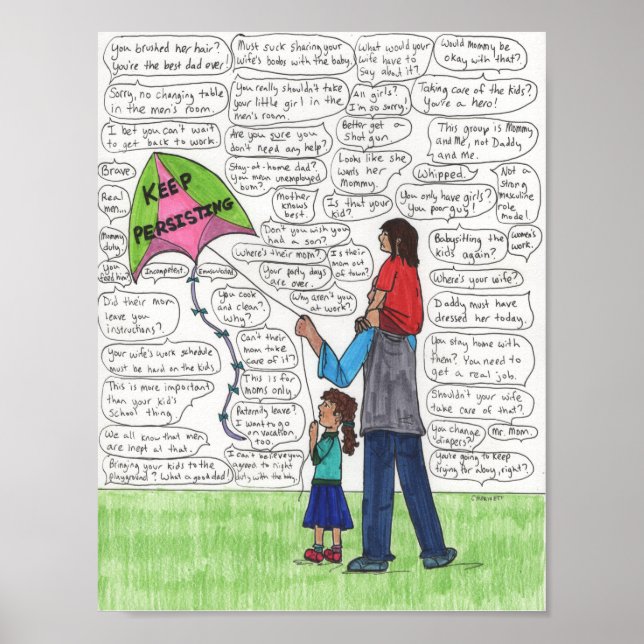 Keep Persisting (Dads) Poster (Front)