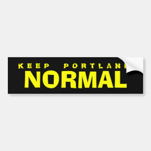 KEEP PORTLAND NORMAL BUMPER STICKER