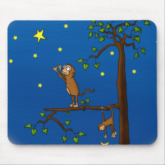 Keep Reaching Monkey Mousepad