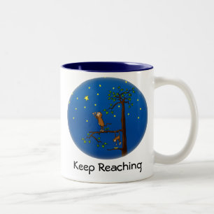 Keep Reaching Monkey Mug