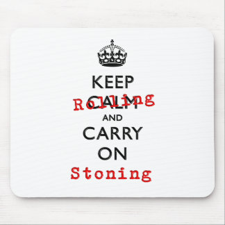KEEP ROLLING MOUSE PAD
