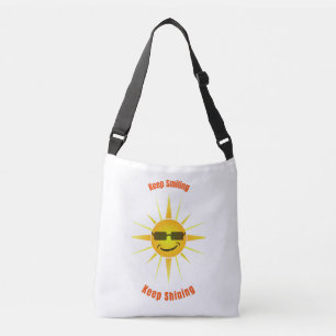 Keep Smiling and Keep Shining Tote Bag