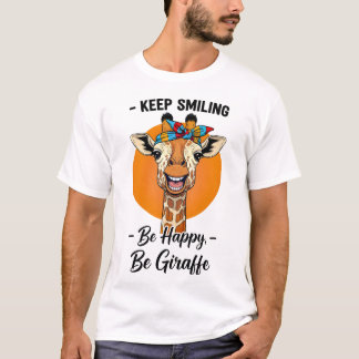 Keep Smiling Giraffe T-Shirt