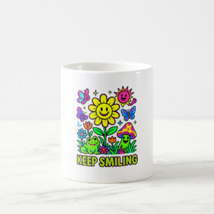 Keep Smiling Happy Nature Mug
