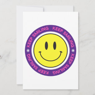 Keep Smiling Holiday Card