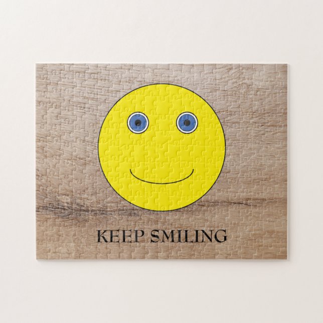 Keep Smiling Jigsaw Puzzle (Horizontal)