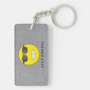 Keep Smiling Key Ring
