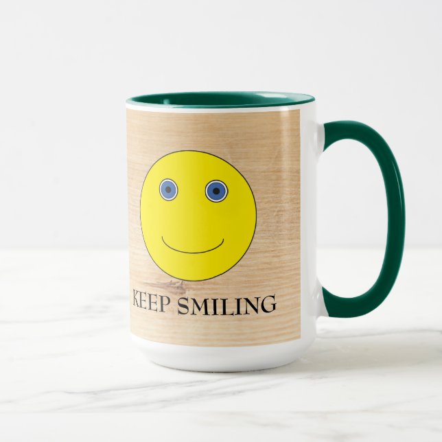 Keep Smiling Mug (Right)