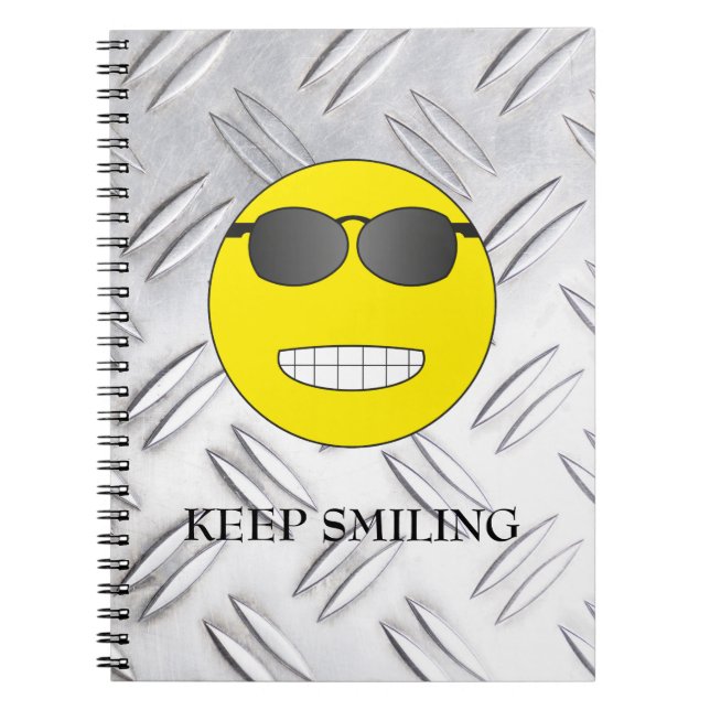 Keep Smiling Notebook (Front)