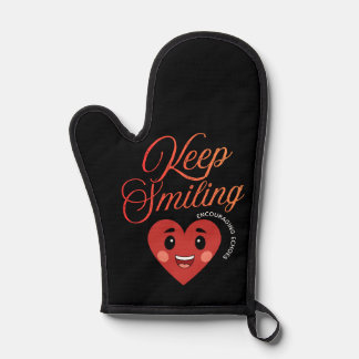 Keep Smiling Oven Mitts