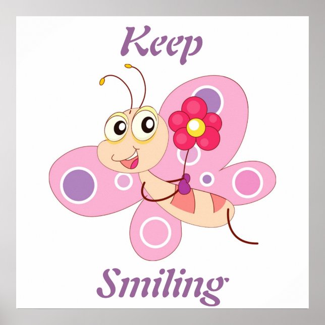 KEEP SMILING POSTER (Front)