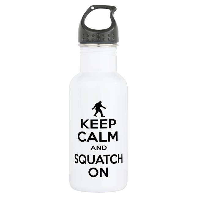 Keep Squatchin' 532 Ml Water Bottle (Front)