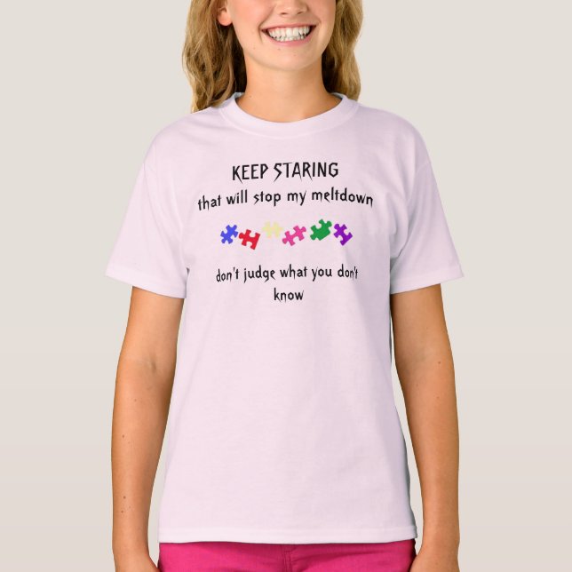 KEEP STARING T-Shirt (Front)