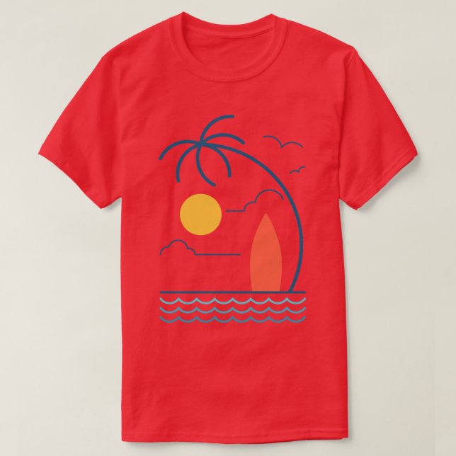 Keep Summer Simple T-Shirt (Design Front)