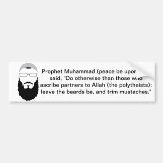 Keep the Beard! Bumper Sticker