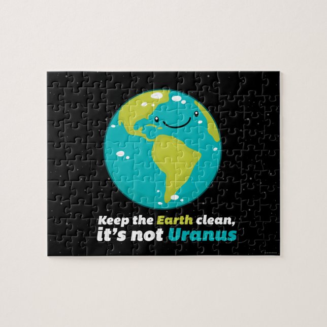 Keep The Earth Clean Jigsaw Puzzle (Horizontal)