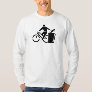 Keep the Environment Clean Bike Design Shirt