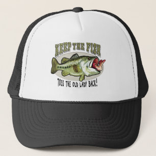 Keep the Fish by Mudge Studios Trucker Hat