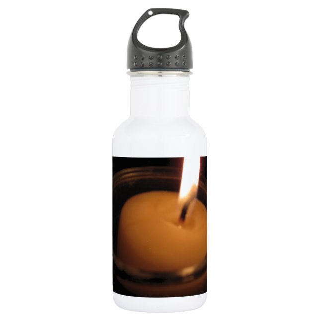 Keep the Flame Burning Candle 532 Ml Water Bottle (Front)
