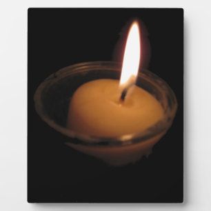 Keep the Flame Burning Candle Plaque
