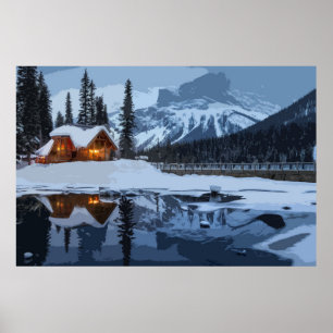 Keep the Home Fires Burning for Winter Traveller Poster