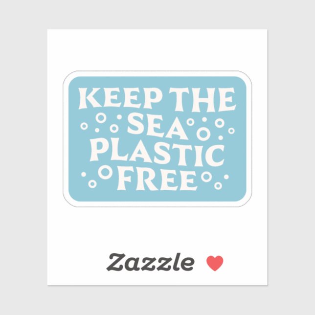 Keep the sea plastic free (Sheet)