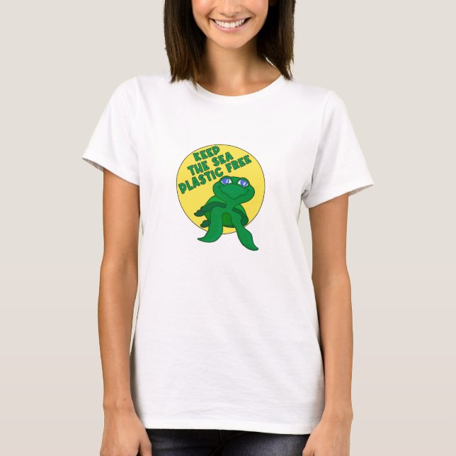 Keep The Sea Plastic Free T-Shirt (Front)