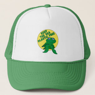 Keep The Sea Plastic Free Trucker Hat