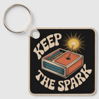 Keep The Spark Key Ring