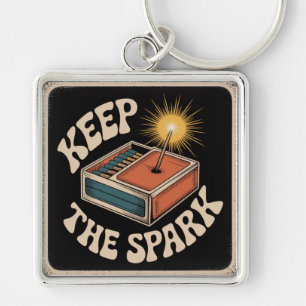 Keep The Spark Key Ring