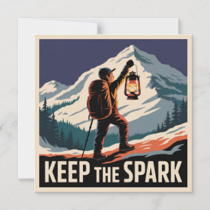 Keep The Spark Magnetic Invitation