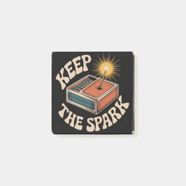 Keep The Spark Post-it Notes (Front)