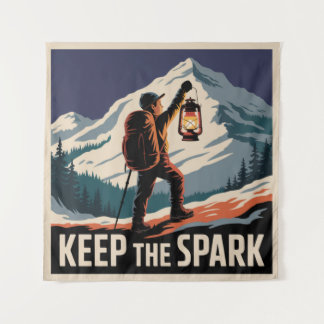 Keep The Spark Tapestry
