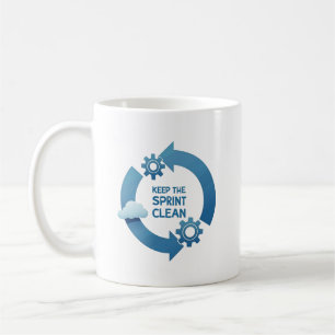 Keep the Sprint Clean Coffee Mug