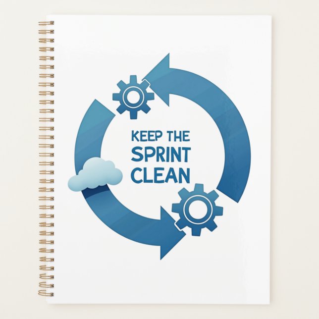 Keep the Sprint Clean Planner (Front)