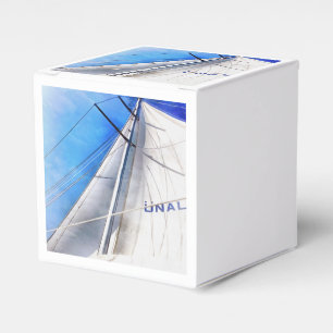 Keep The Wind In Your Sails Acrylic Art Favour Box