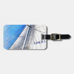 Keep The Wind In Your Sails Acrylic Art Luggage Tag