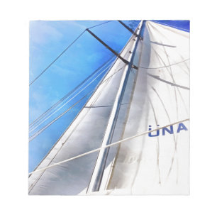 Keep The Wind In Your Sails Acrylic Art Notepad
