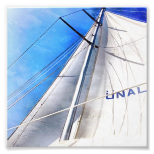 Keep The Wind In Your Sails Acrylic Art Photo Print