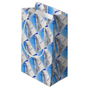 Keep The Wind In Your Sails Acrylic Art Small Gift Bag