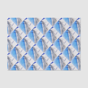 Keep The Wind In Your Sails Acrylic Art Tissue Paper