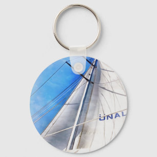 Keep The Wind In Your Sails Key Ring