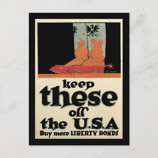 Keep These Of the USA Postcard (Front)
