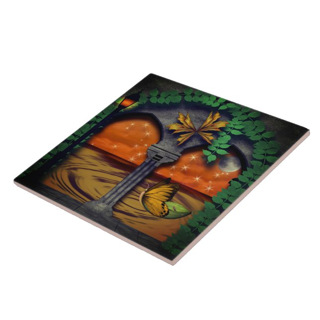 Keep this design or create your own ceramic tile (Side)