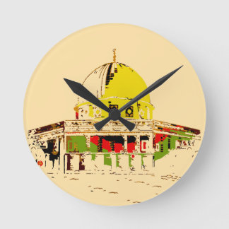 Keep Time with Jerusalem: Dome of the Rock Round Clock
