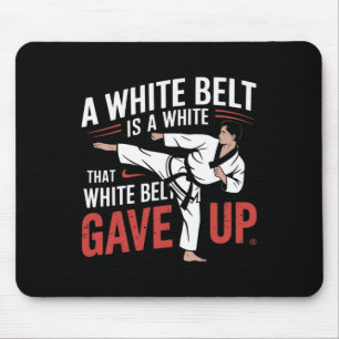 Keep Training Until The Belt Turns Black Retro Kar Mouse Pad